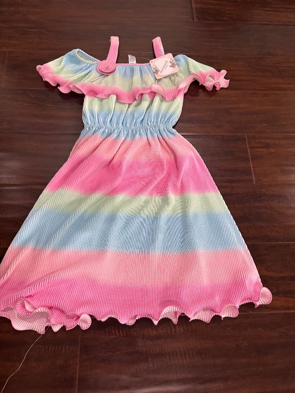 Girls Off-shoulder dress
